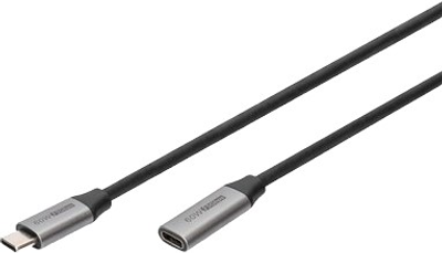 Подовжувач Digitus USB-C to USB-C PD60W Gen1 USB 3.0 4K/60 Гц 1 м (4016032481188)