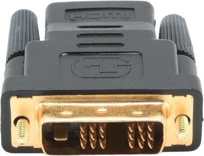 Adapter Gembird HDMI to DVI Bulk A-HDMI-DVI-2 czarny (8716309054836)