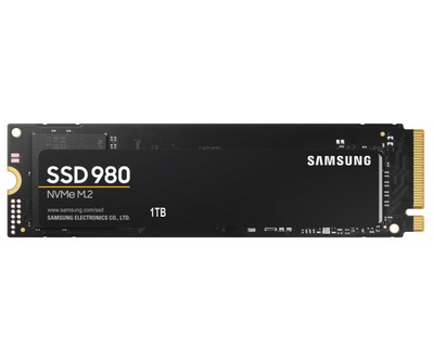 Накопичувач SSD 1ТB Samsung 980 M.2 2280 PCIe 3.0 x4 NVMe V-NAND MLC (MZ-V8V1T0BW)