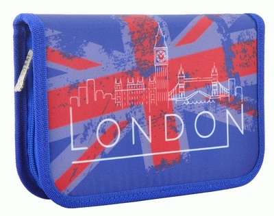 Пенал твердий одинарний London 20,5x13x3,2 см Smart