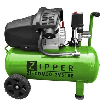 Компрессор Zipper ZI-COM50-2V510E двухцилиндровый мощность 2,2 кВт производительность 412 л/мин (ZI-COM50-2V510E)