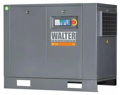Винтовой компрессор с ременным приводом WALTER SK 7,5 SXP мощность 7,5 кВт производительность 1000 л/мин (SK 7,5 SXP)