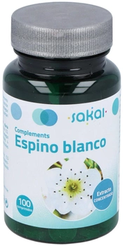 Suplement diety Sakai Espino Blanco 100 tabletek (8423245280280)