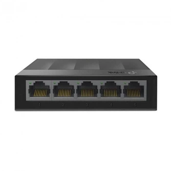 Коммутатор сетевой TP-Link LiteWave LS1005G 5-Port Gigabit. Swich на 5 портов Черный