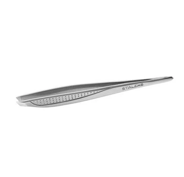 Пинцет для бровей Staleks Classic 15 Type 3 широкие скошенные кромки TC-15/3