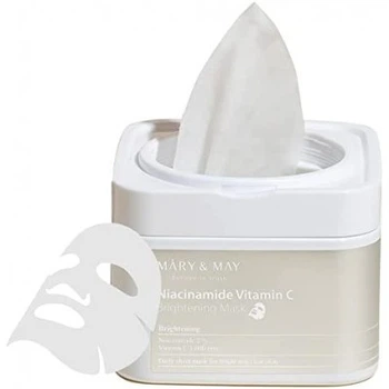 Набір масок Mary&May Niacinamide Vitamin C Brightening Mask із ніацинамідом і вітаміном C, 30 шт.