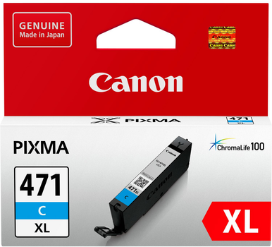 Картридж Canon CLI-471 XL PIXMA MG5740/MG6840 Cyan (0347C001)