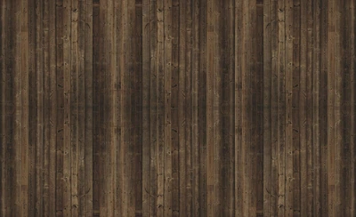 Флизелиновые фотообои для зала 254x184 см Темные деревянные доски (1089V4)+клей