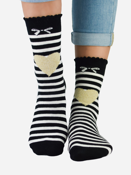 Шкарпетки дитячі NOVITI SB059-W-03 котон 27-30 Чорні (5905204334751)