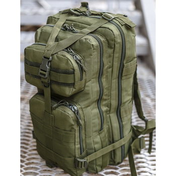 Тактический рюкзак Tactic Oxford 600D MOLLE 25л водонепроницаемый 45х24х22 см