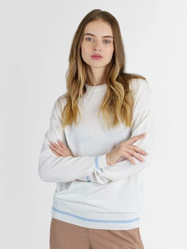 Джемпер жіночий білий Arber Crew-neck WSiva WTR118 XL зріст 170 білий (W10.12.01.233)