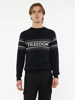 Светр чоловічий Freedom чорний Arber Crew-neck Kf N-AVT-88 XL зріст 5 чорний (F10.01.02.331)