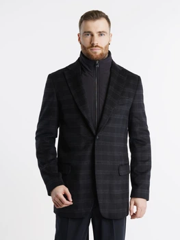 Піджак чоловічий чорний Arber Jacket WOOL 2 48 зріст 4 чорний (M02.32.02.232)