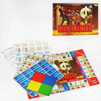 Настольная игра экономическая Danko Toys DTG28-U B Менеджер на украинском языке (DTG28-U-RT)