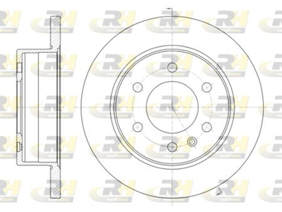Тормозной диск RH 61035.00