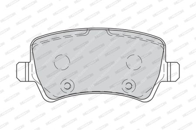 Колодки тормозные дисковые, к-кт. Ferodo FDB4237