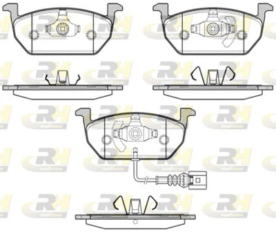 Гальмівні колодки дискові Roadhouse передні RH 21601.01 Audi/Seat/Skoda/VW (RH 21601.01)