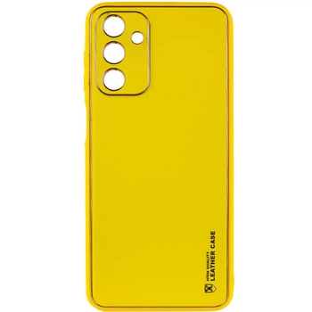 Чохол на Samsung Galaxy A34 5G / для самсунг галаксі А34 штучна шкіра Жовтий / Yellow