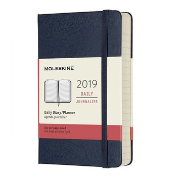 Щоденник Moleskine 2019 маленький синій 8058341715680