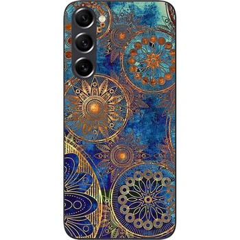 Оригинальный чехол SMTT для Samsung Galaxy S21 FE с картинкой Круги винтаж