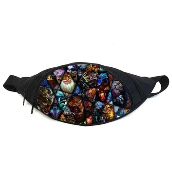 Поясная сумка Бананка Дота (GBD018) Gear Bag черная