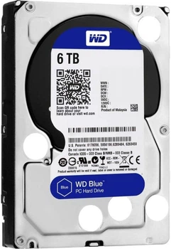 Dysk twardy Western Digital Niebieski 6TB 5400rpm 256MB WD60EZAZ 3.5" SATAIII (0718037855684)