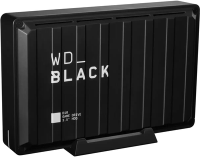 Dysk twardy Western Digital WD Czarny D10 Game Drive 8 TB WDBA3P0080HBK-EESN 3.5" USB 3.2 External Czarny (0718037870939)