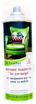 Лак для шкіри DrLeather Напівматовий 384мл