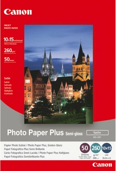 Фотопапір Canon Photo Paper Plus Semi-gloss SG-201 50 аркушів (1686B015)