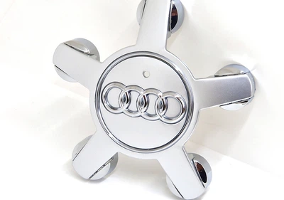 Колпачок Audi заглушка на литые диски Ауди 4F0601165N Серый