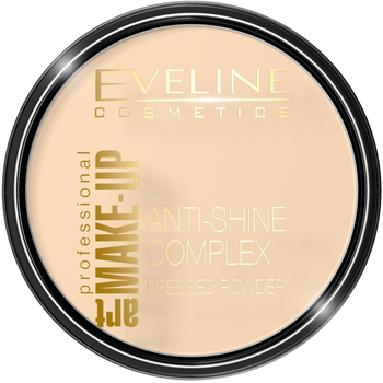 Пудра мінеральна Eveline Cosmetics Art Make Up Anti-Shine Complex 30 Ivory матуюча з шовком 14 г (5903416033882)