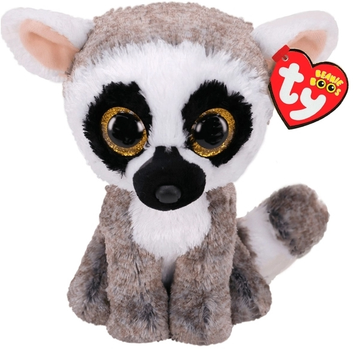Zabawka miękka TY Beanie Boos Lemur Linus 15 cm (008421362240)