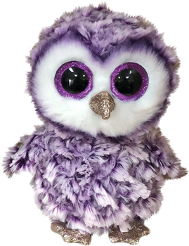 Zabawka miękka TY Beanie Boo's "Moonlight" Fioletowa sowa 25 cm (008421364619)