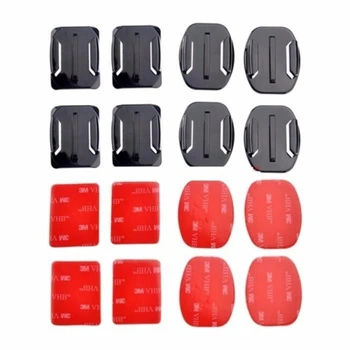 Набір плоских і вигнутих клейких платформ GoPro Flat + Curved Adhesive Mounts (8штук)