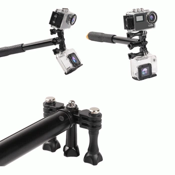 Кронштейн для двох екшн камер GoPro, Xiaomi Yi, Sjcam та ін. No2