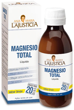 Suplement diety Ana Mari­a Lajusticia Lajusticia Magnesium Total Lemon 200 ml (8436000680126)