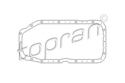 ПРОКЛАДКИ ВСЕ TOPRAN / HANS PRIES 201314 Opel Vectra, Astra, Omega, Ascona, Kadett 0652587, 652587, 90194295