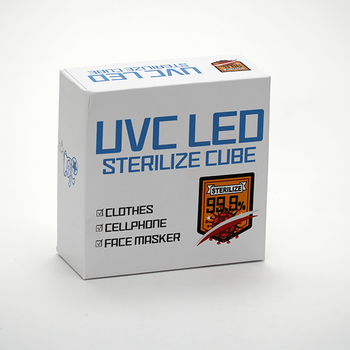 O2 UVC Led Sterelize cube стерилизатор портативный