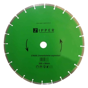 Алмазный диск Zipper ZI-BTS350DSS Ø 350 мм для резки металла и керамогранита (ZI-BTS350DSS)