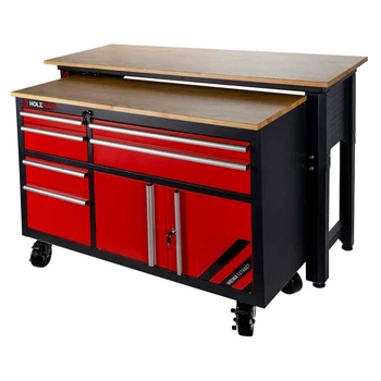 Набор Holzmann WEWA1216SET (верстак + стол) с 6 ящиками и максимальной нагрузкой 400 кг (WEWA1216SET)