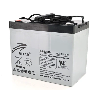 Аккумуляторная батарея AGM RITAR RA-1280 12V 80Ah