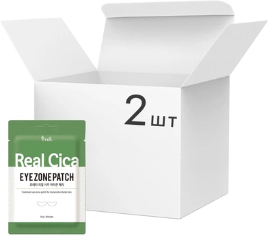 Тканинні патчі Prreti Real Cica Eye Zone Patch з Екстрактом центели 25 г х 30 шт (8809738322574)