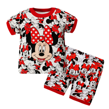 Піжама з Minnie Mouse для дівчаток 95см Білий (5897)