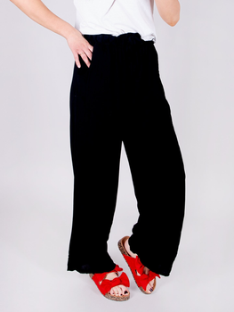 Spodnie damskie Yoclub USD-0014K-3400 2XL/3XL Czarne (5903999478315)