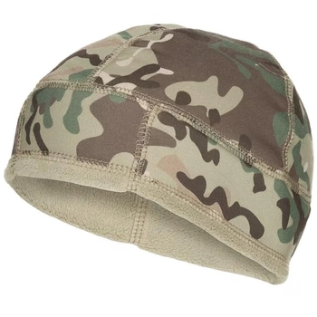 Флісова шапка тактична MFH BW Hat Fleece Camo підшоломник мультикам фліс L XL