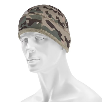 Флисовая шапка тактическая MFH BW Hat Fleece Camo подшлемник мультикам флис L XL