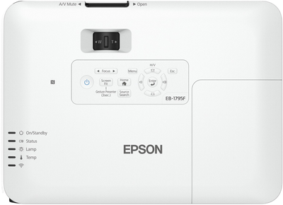 Проєктор Epson EB-1780W White (V11H795040)