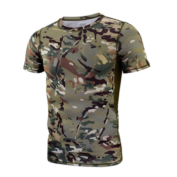 Тактична футболка з коротким рукавом A159 (Camouflage CP 2XL)