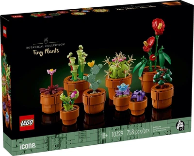 Конструктор для взрослых LEGO Icons Маленькие цветы 758 детали