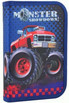 Пенал твердий одинарний Monster showdown 20,5x13x3,2 см Smart
